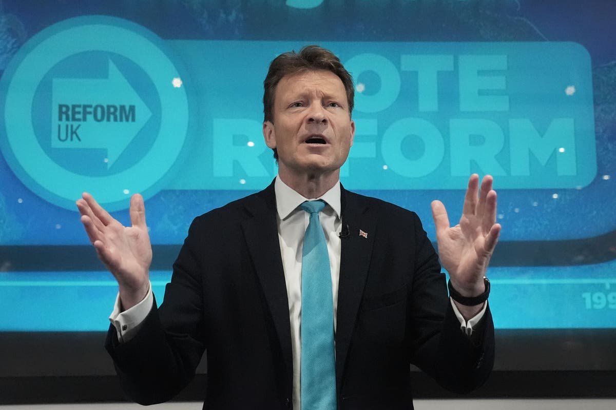 Reform UK Richard Tice says Sunak is terrified of his party as he bids for Boston and Skegness seat in general election