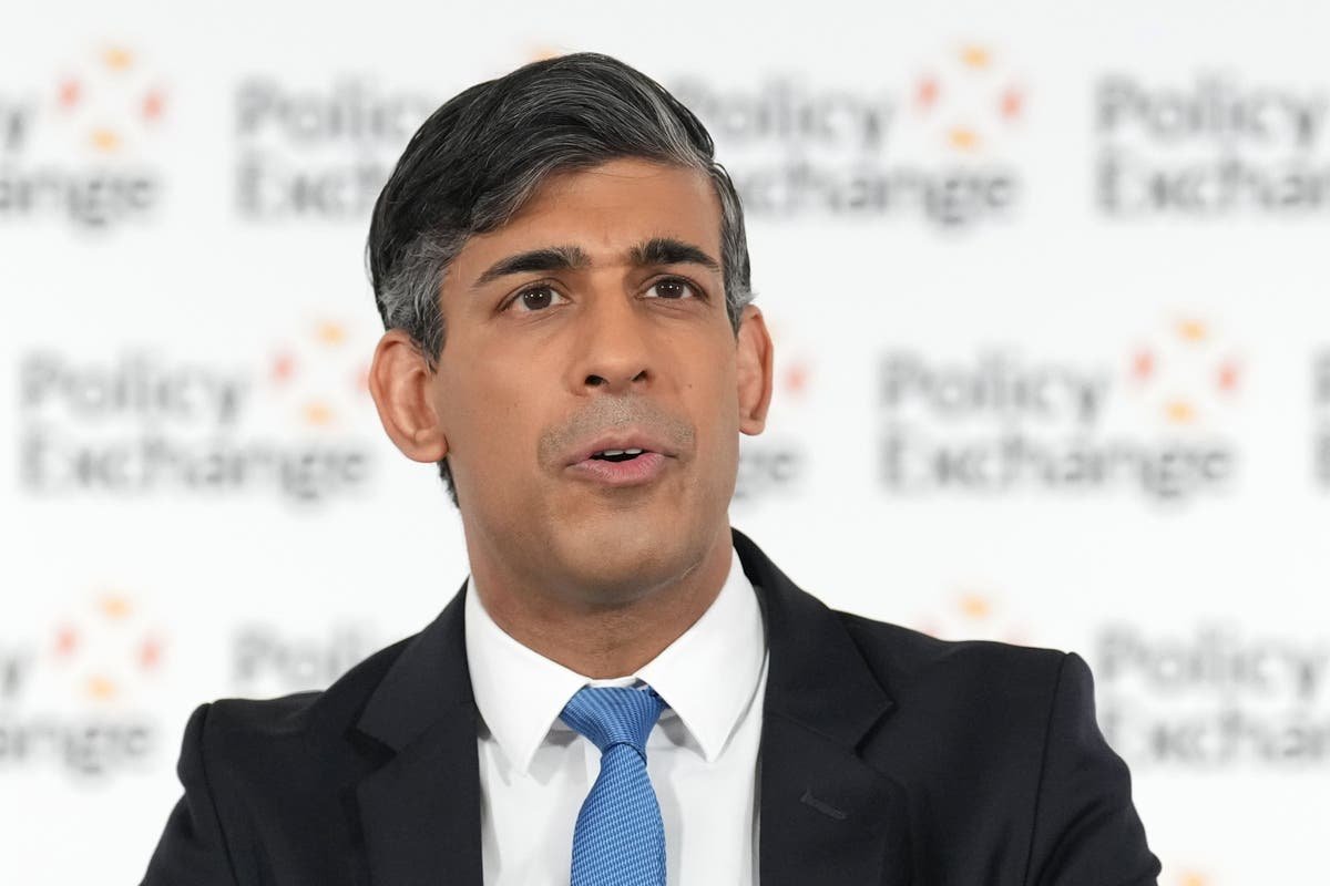 Rishi Sunak news today PM warns of nuclear war threat as he faces grim election prediction