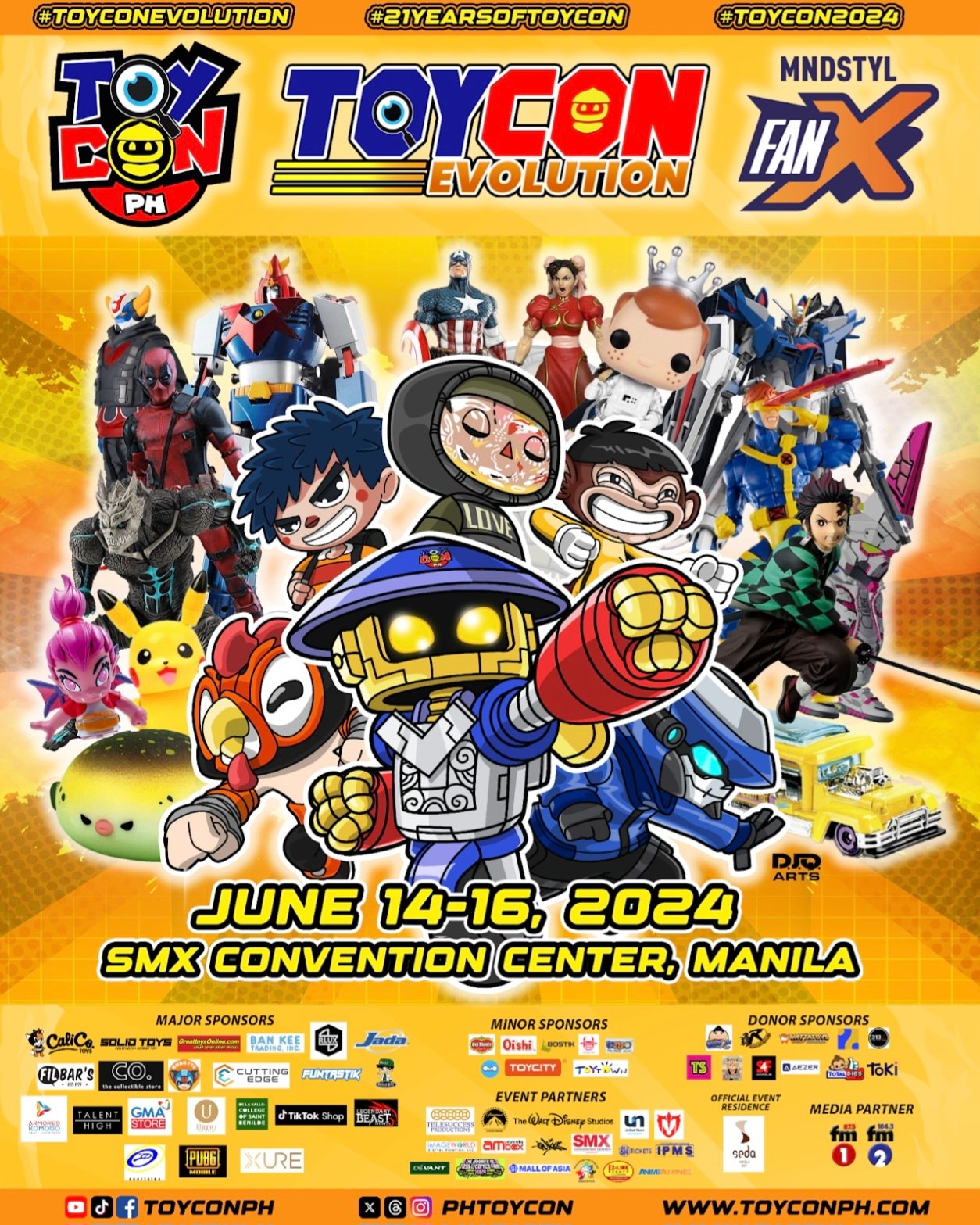 TOYCON MNDSTYL FANX The Evolution: Celebrating the Transformation of Toys, Collectibles and Creative Play -TOYCON 2024