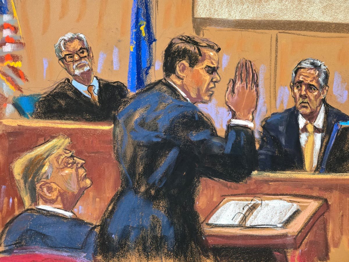 Trump trial live updates Trump attorney questions Michael Cohens credibility