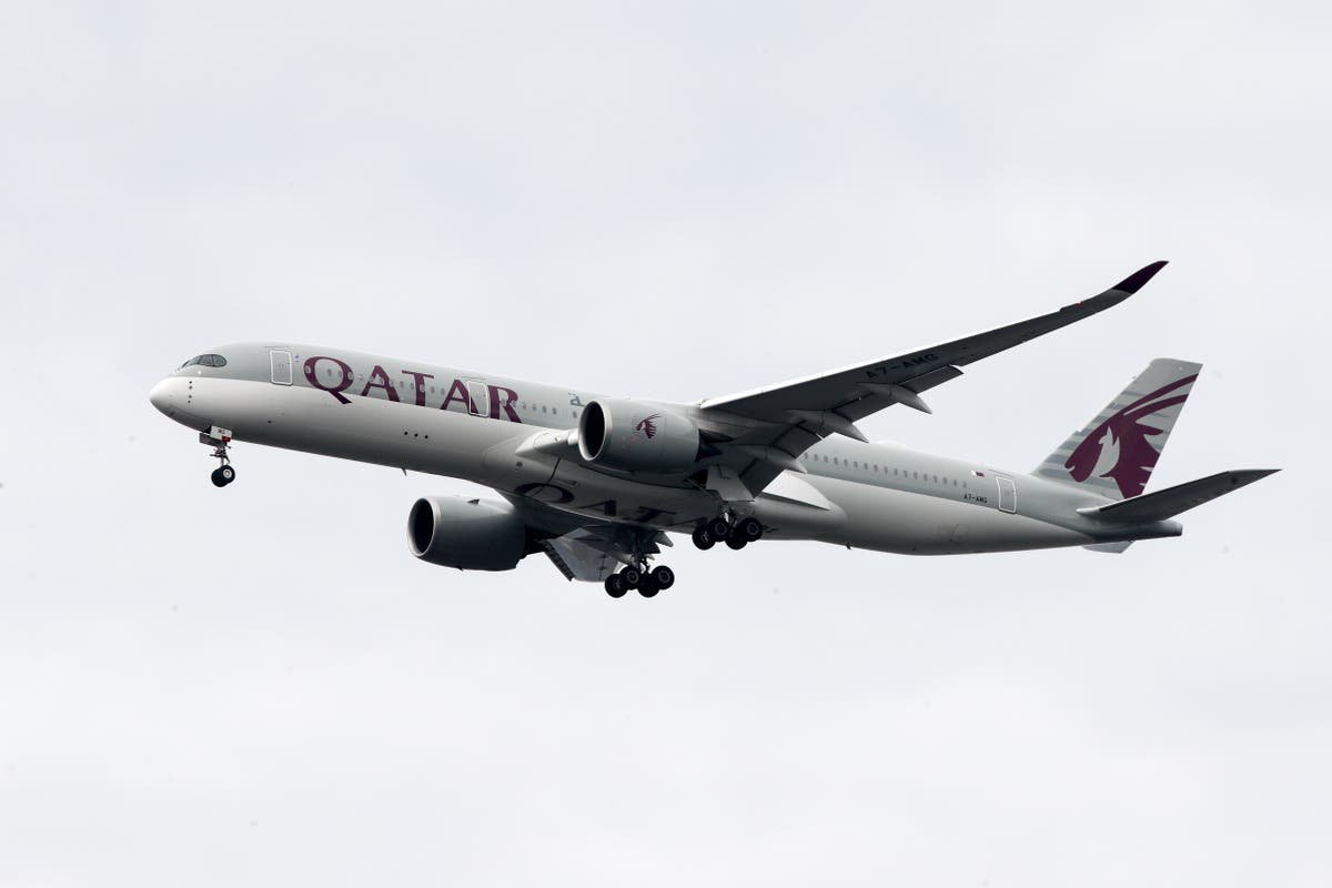 Twelve passengers have been injured during turbulence on a flight from Doha to Dublin