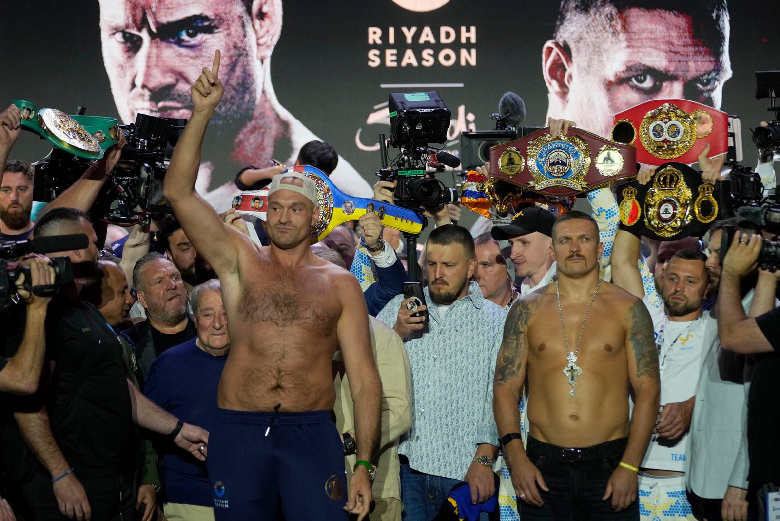 Tyson Fury meets Usyk for undisputed title in Saudi Arabia