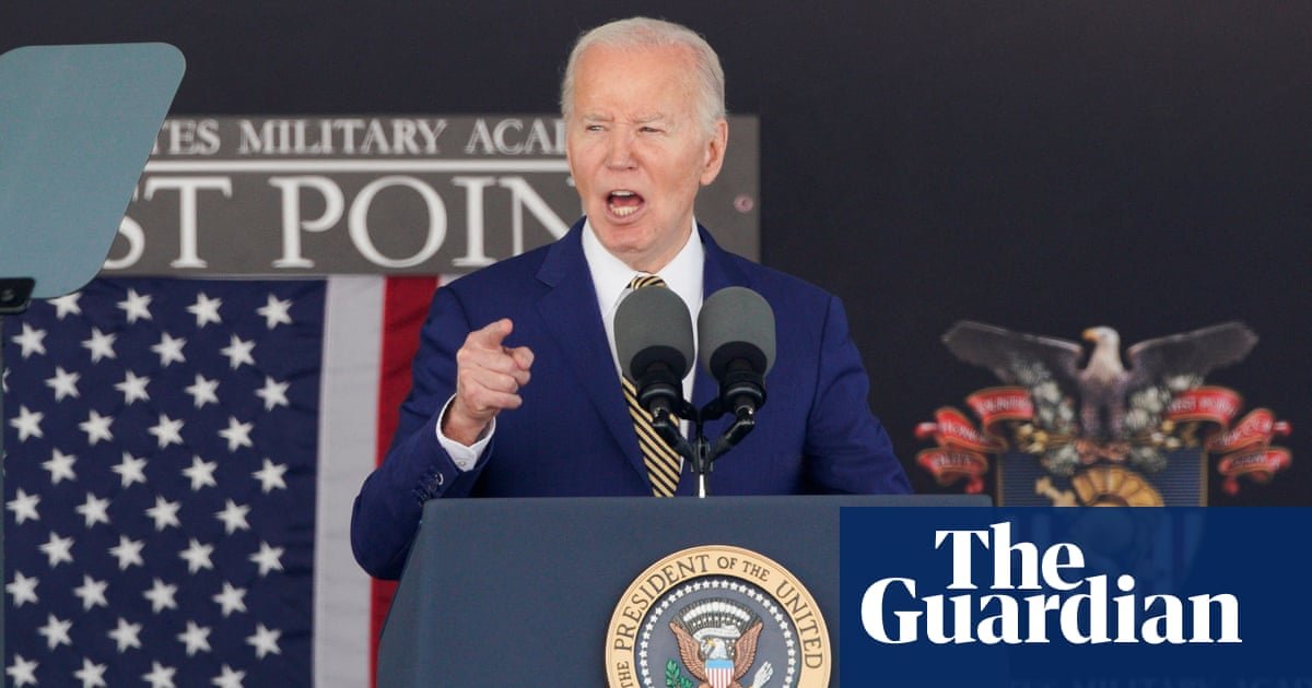 US president warns new army officers to be ‘guardians of American democracy’ | Joe Biden