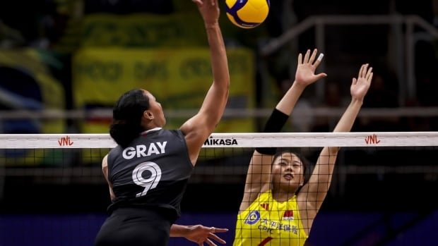 Van Ryk, Gray help power Canada to upset win over No. 6 China at Volleyball Nations League