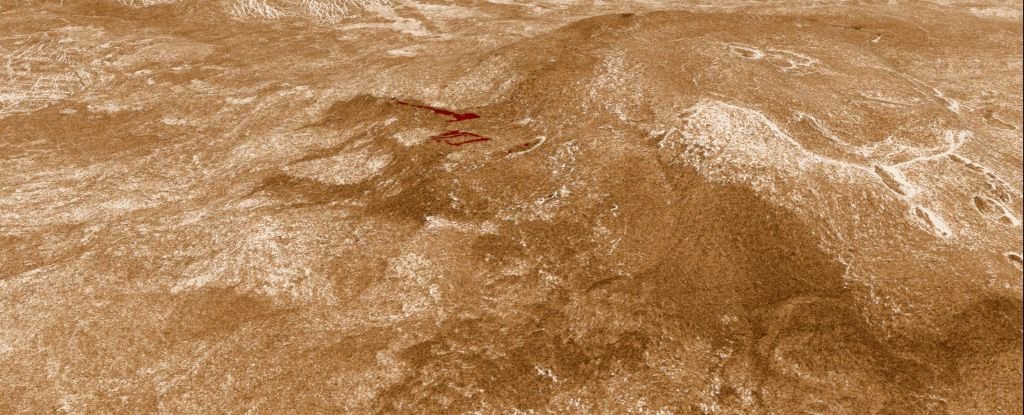 Venus Appears to Be a Churning Hotbed of Volcanic Activity : ScienceAlert
