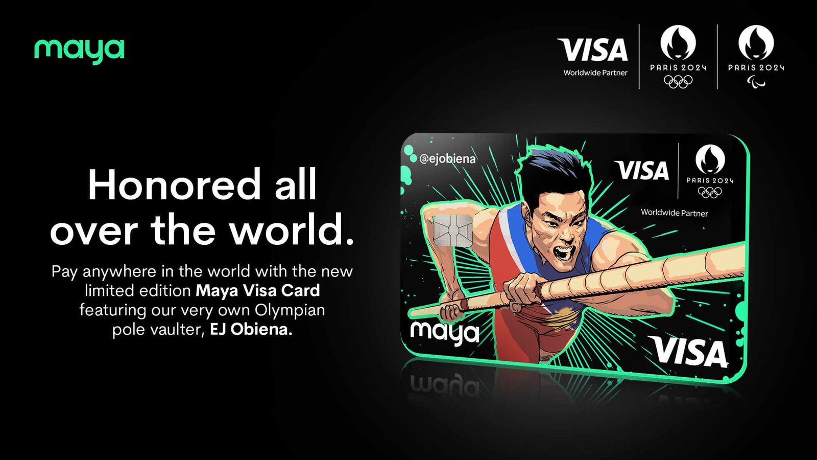 Visa and Maya Celebrate Filipino Excellence with the Olympic Games Paris 2024-themed Card
