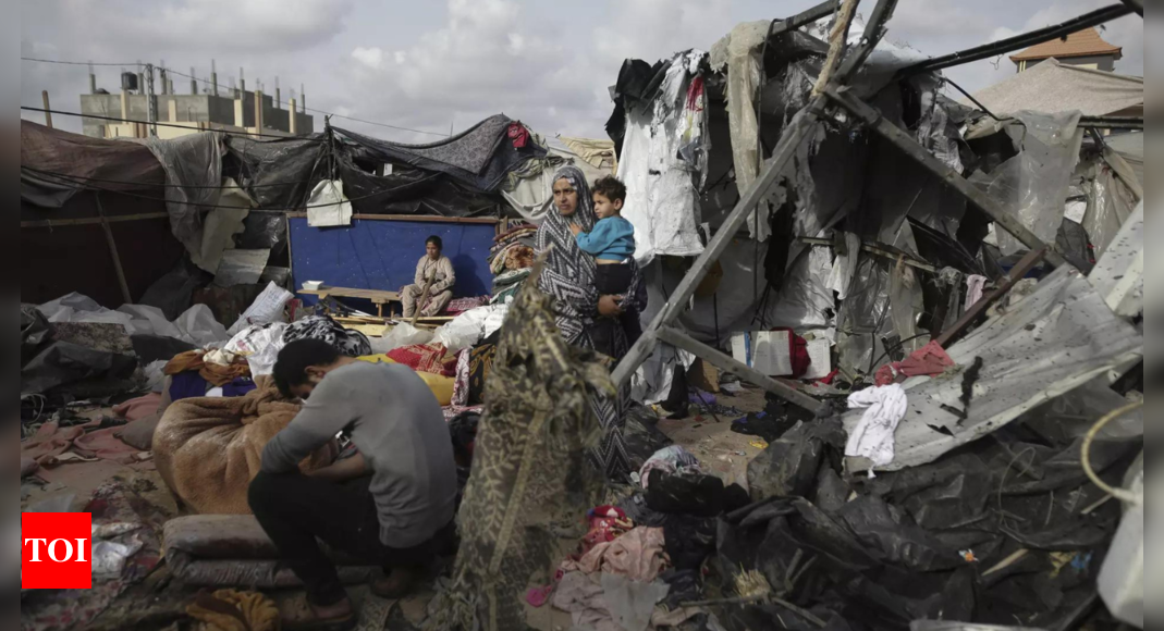 ‘We have nothing.’ As Israel attacks Rafah, Palestinians are living in tents and searching for food