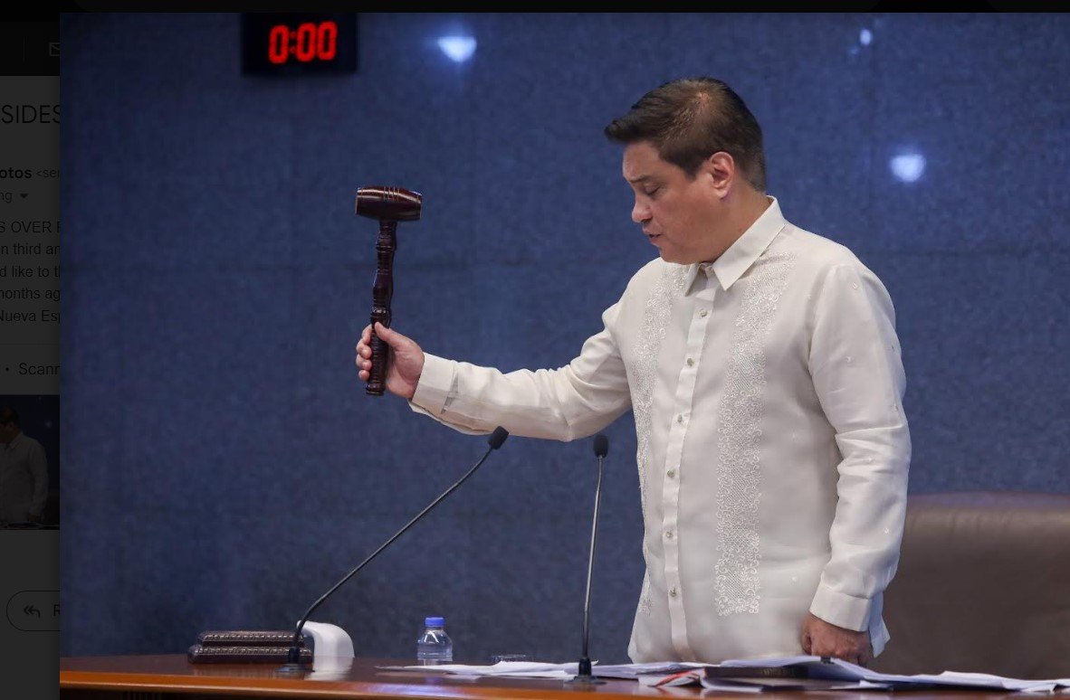 Zubiri presides over Senate’s approval of bills tackled under his term
