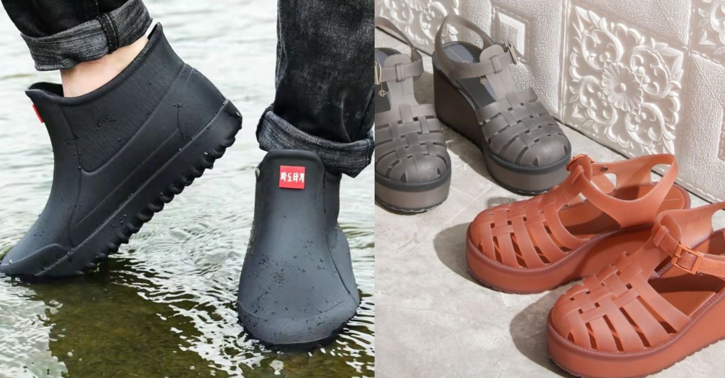 13 Water Friendly and Waterproof Shoes For Rainy Days