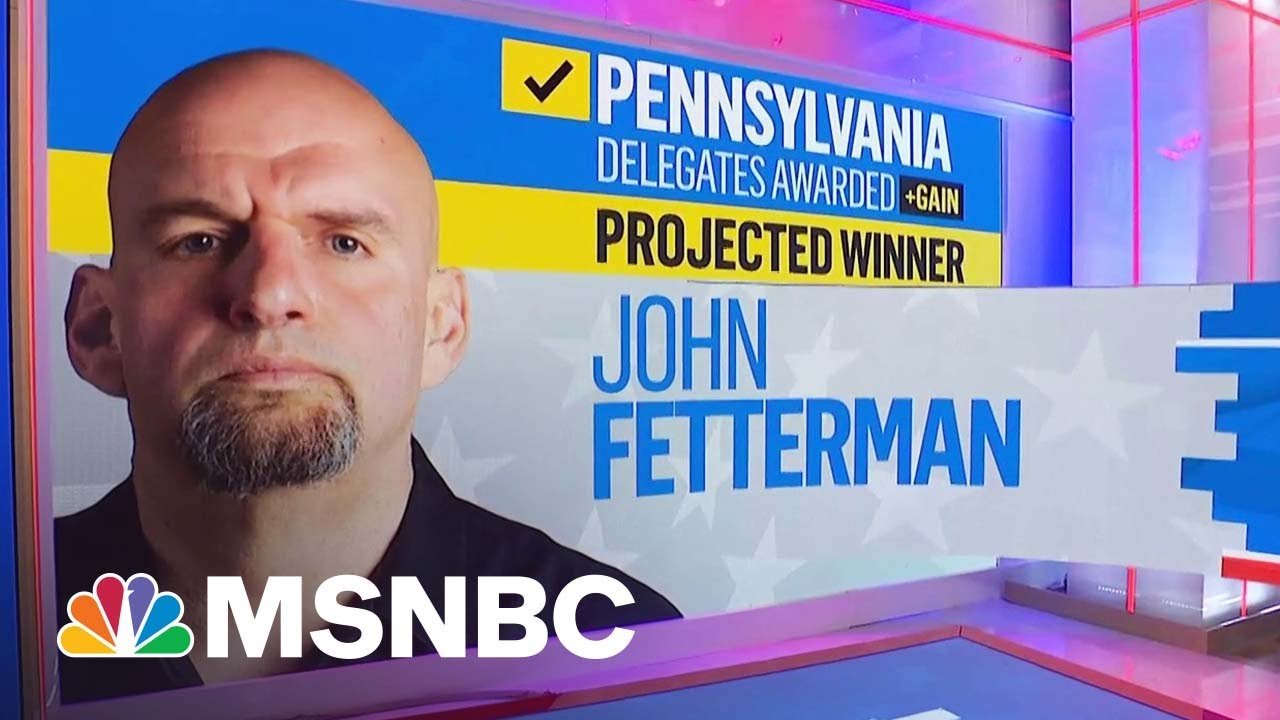 John Fetterman Wins Democratic Senate Primary In Pennsylvania, NBC News Projects