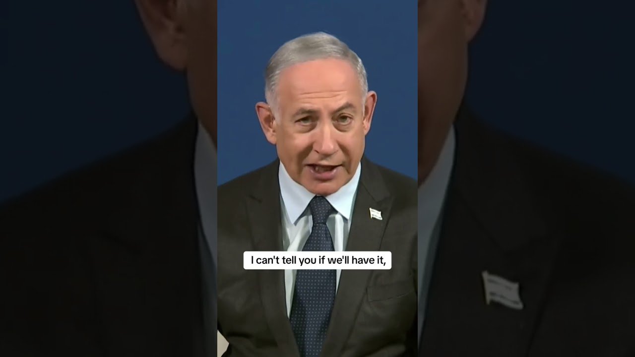 Netanyahu says “it’s too soon” to say if hostage release deal will occur #shorts