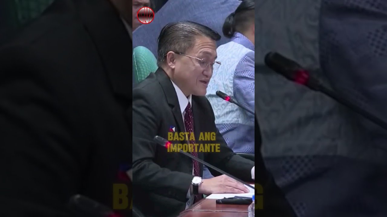 Opening Statement ni Sen Bong Go  #viral #senatorbonggo #senateofthephilippines