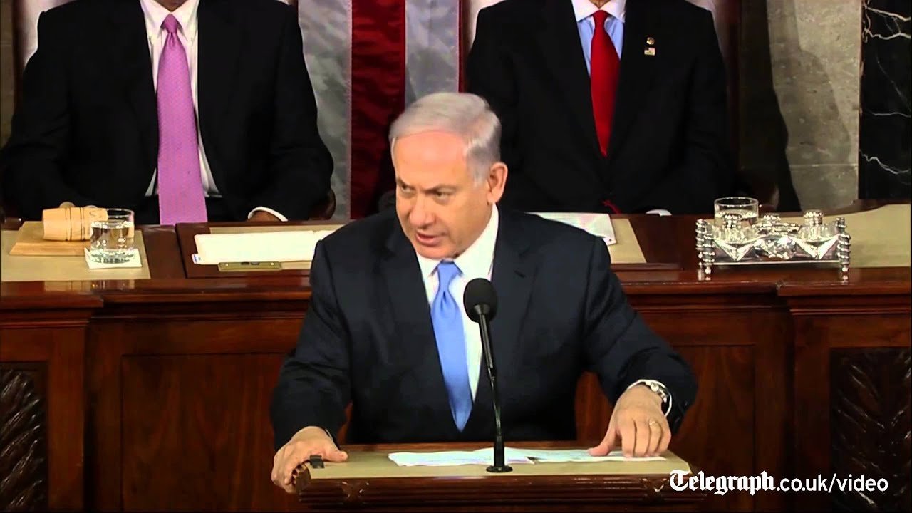 Benjamin Netanyahu’s speech to Congress interrupted by standing ovations