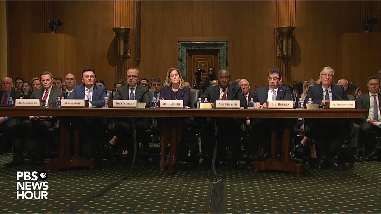 WATCH LIVE: Top pharmaceutical executives testify before the Senate Finance Committee on drug prices