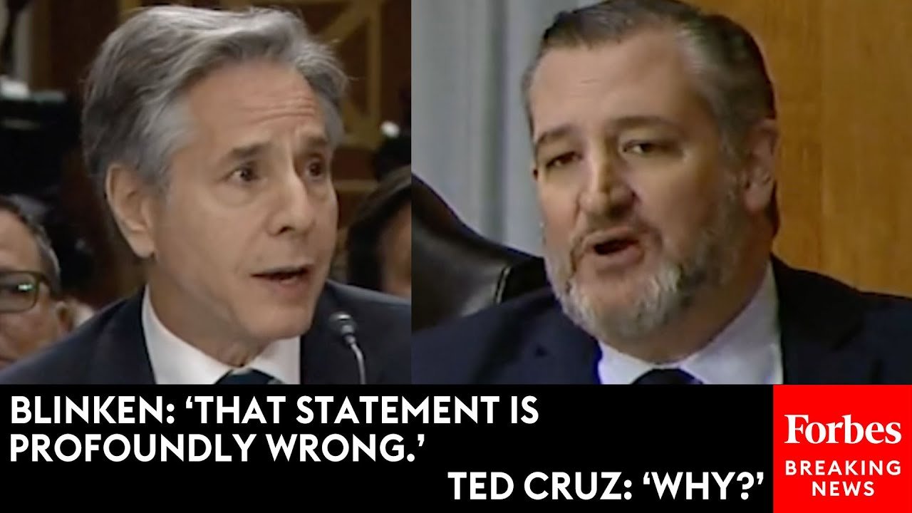 SHOCK MOMENT: Cruz Tells Blinken ‘You And Pres. Biden Funded The Oct. 7 Attacks’ Through Iran Policy