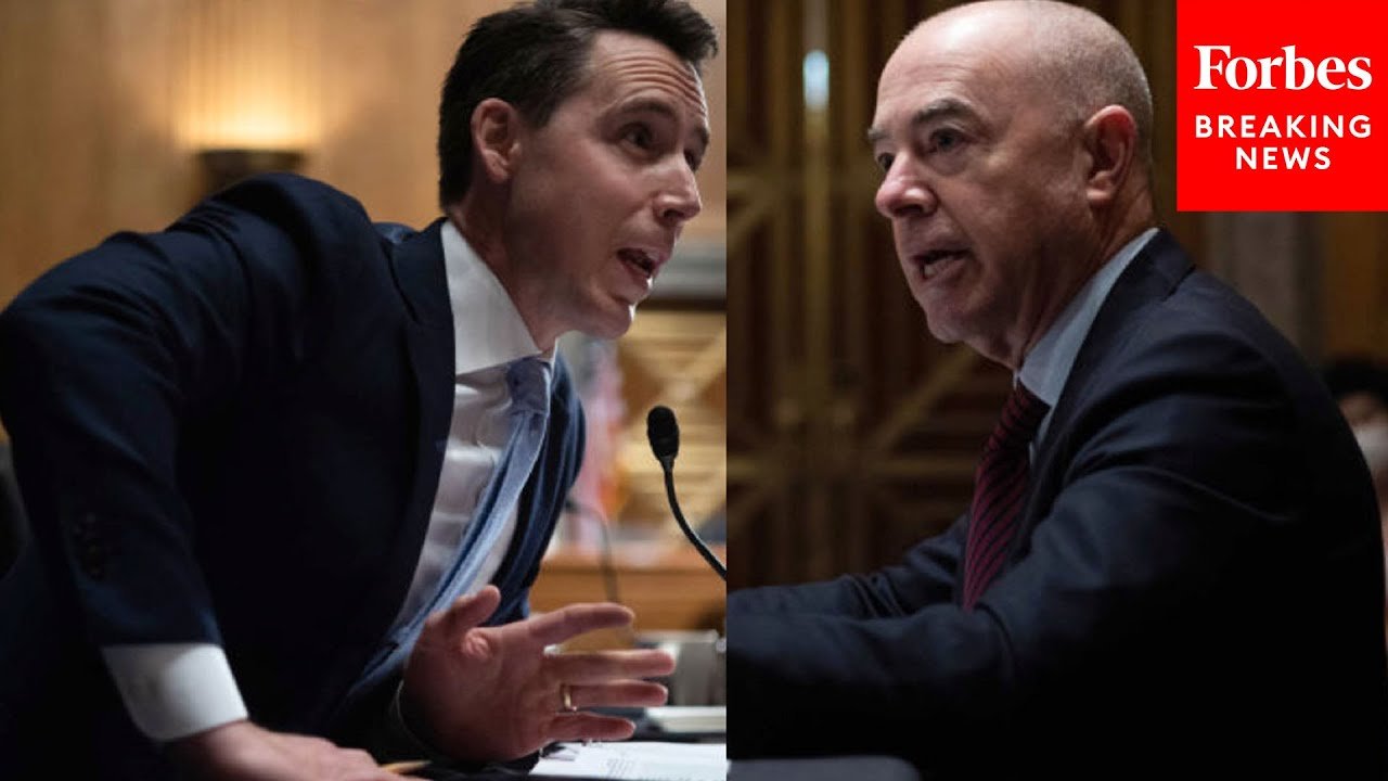 JUST IN: Josh Hawley, Mayorkas Share Extremely Tense Exchange During Senate Hearing