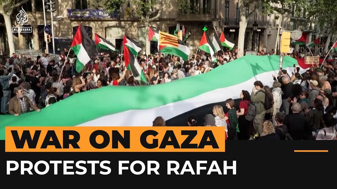 Global protests condemn Israel’s attack on Rafah