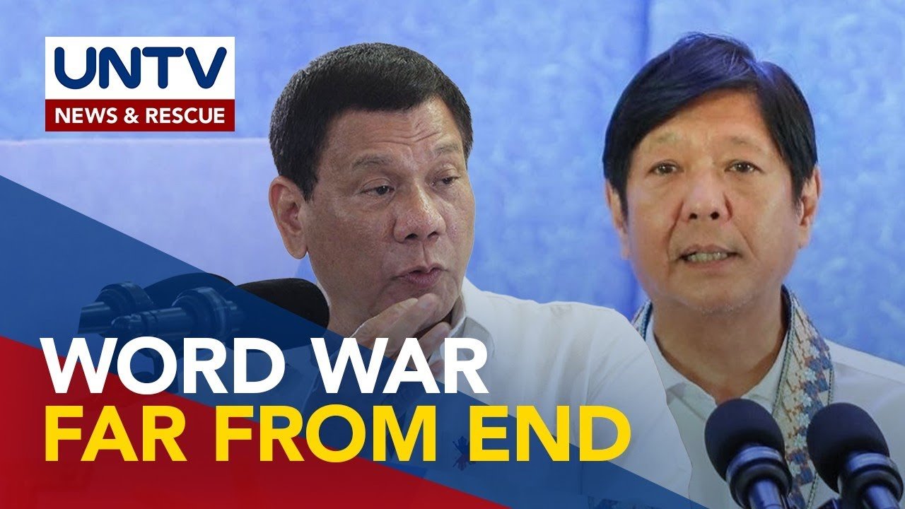Rift between PBBM and Ex-PRRD could possibly escalate – Analyst