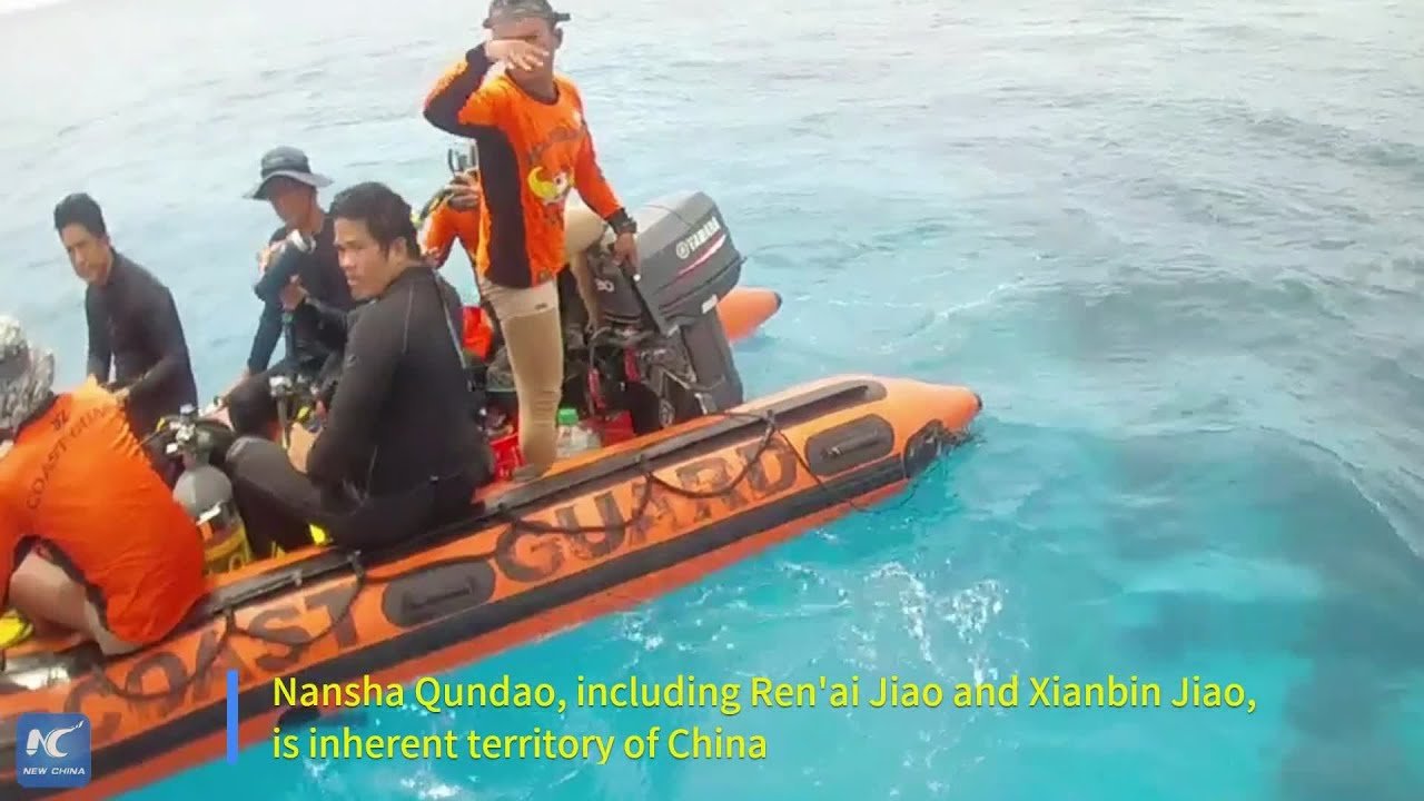 Philippine personnel illegally intrude into China’s Xianbin Jiao in South China Sea