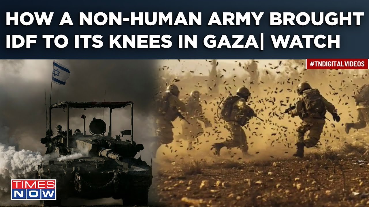 Not Hamas But This Non-Human Army Turns Israel’s Nightmare In Gaza| IDF Men Face Monstrous Threat