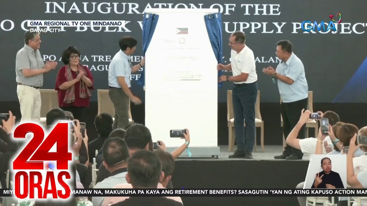 PBBM at VP Duterte, dumalo sa ceremonial signing para sa Davao Public Transport… | 24 Oras