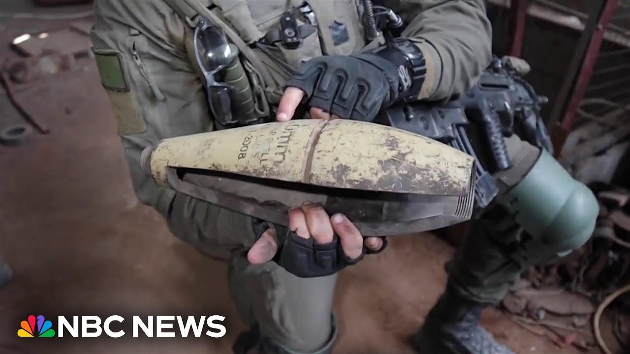 NBC News get inside look at Hamas ‘weapons factory’ in Gaza