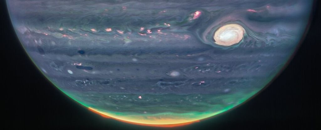 A Glow in Jupiters Night Could Be The Smoking Gun Signal For Dark Matter ScienceAlert