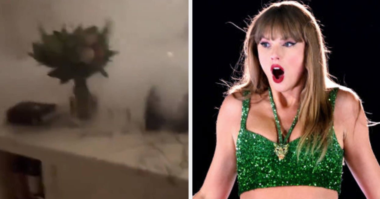A Video Of Taylor Swift Extinguishing A Fire In Her Kitchen Is Going Viral