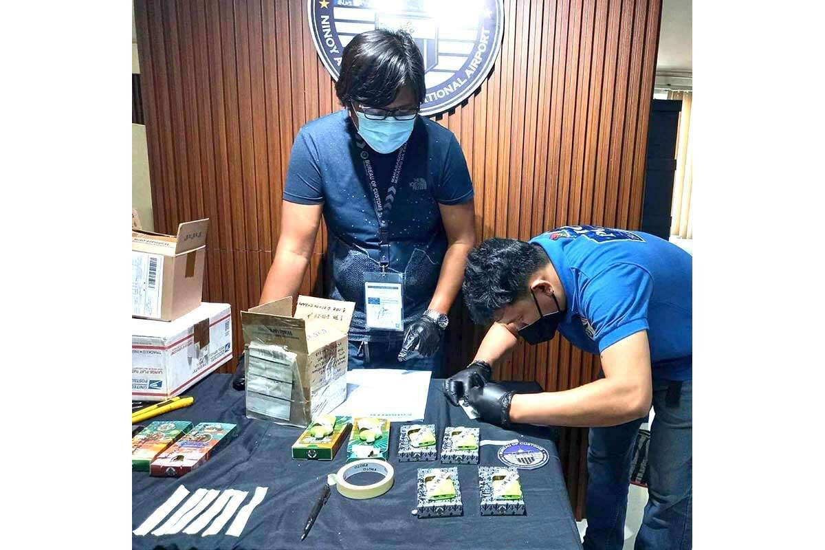 Abandoned Parcel Yields P6-M Worth Of Illegal Drugs