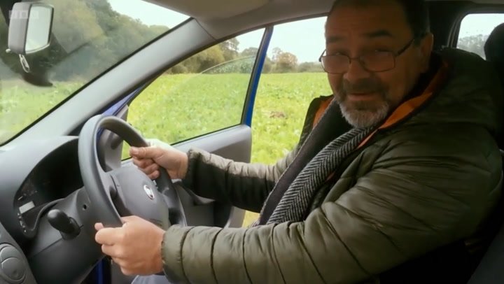 Moment man wrongly imprisoned for 17 years drives for first time after release