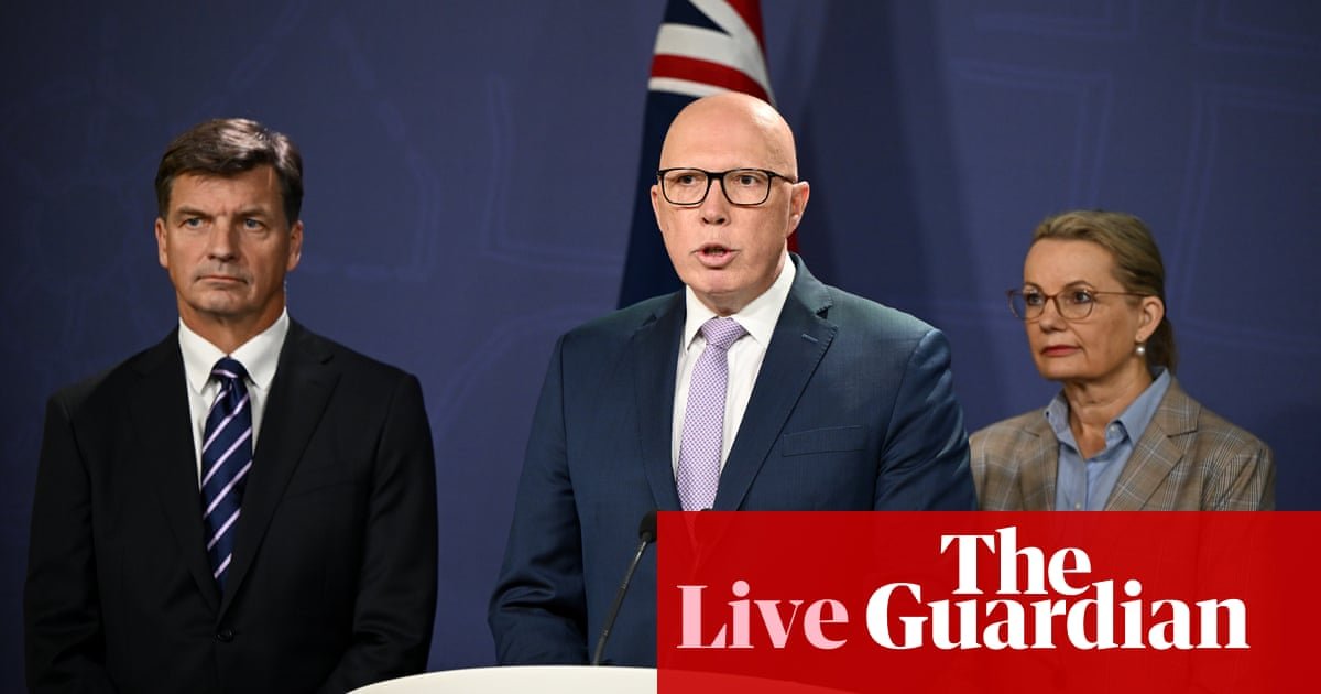 Australia news live: Queensland and Victoria premiers reject Peter Dutton’s nuclear power policy | Australia news