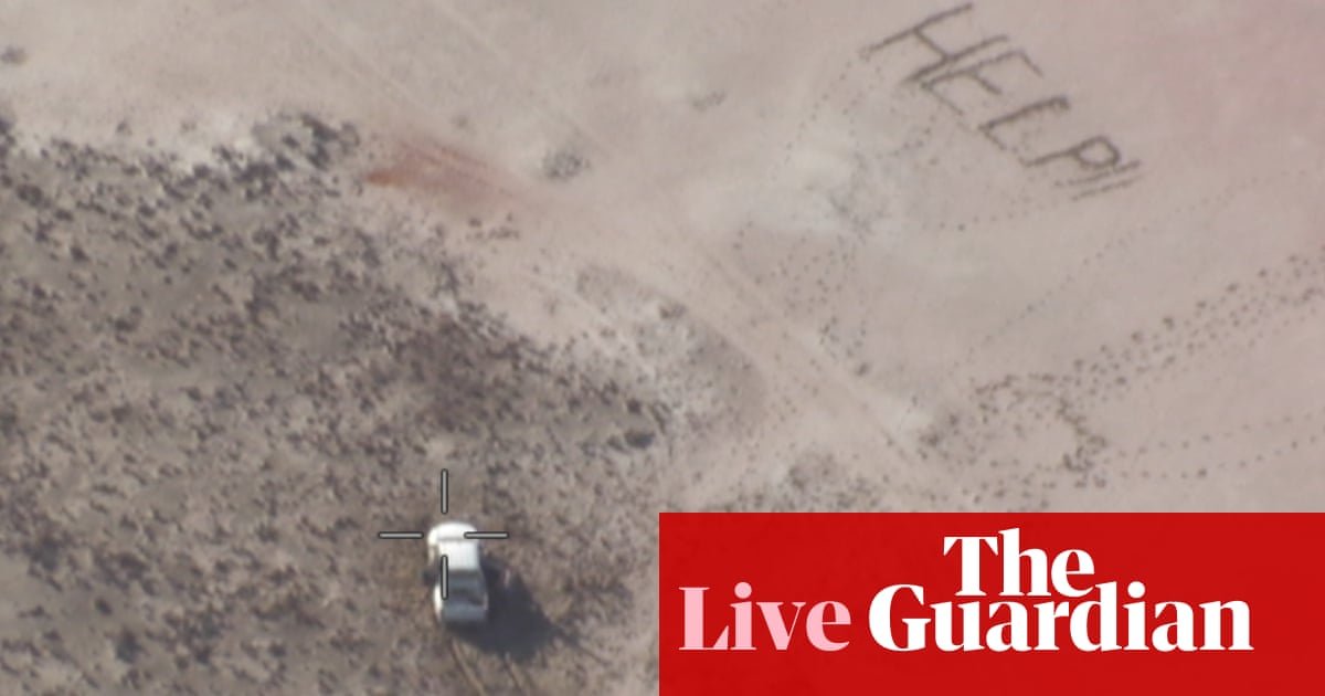 Australia news live teenagers rescued after writing HELP in sand WA to seize firearms of domestic violence accused | Australia news