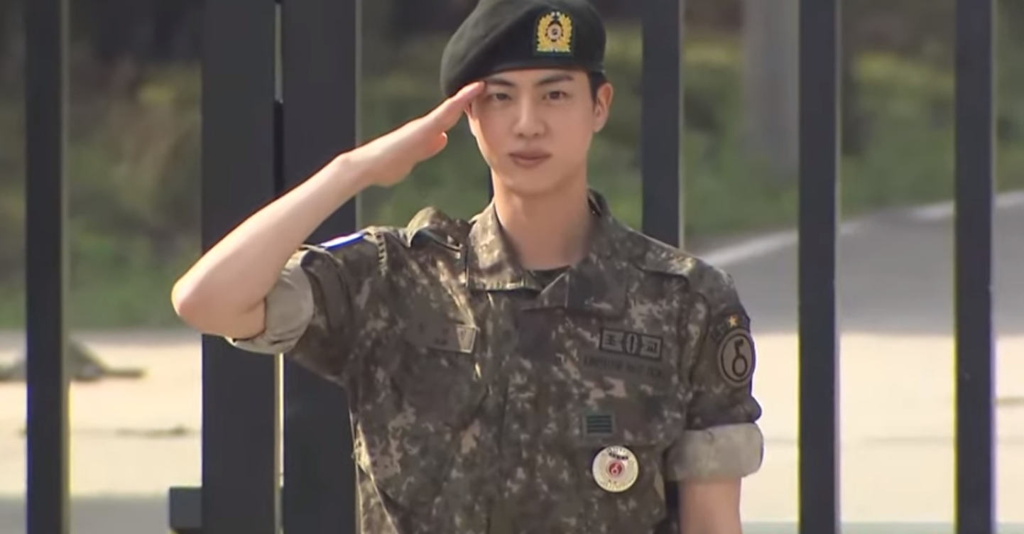 BTS’ Jin Is Officially Discharged from the Military