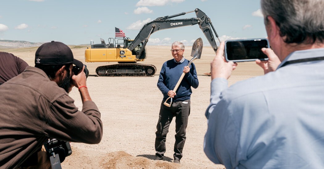 Bill Gates Is Backing a Nuclear Power Project in Wyoming.