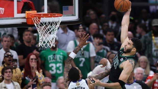 Boston Celtics down Dallas Mavericks to take 2-0 series lead in NBA Finals