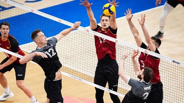 Canada sweeps Germany in push for Volleyball Nations League men’s quarterfinals