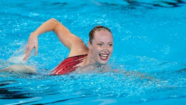 Canada’s Simoneau wins solo technical gold on home soil in World Cup artistic swimming