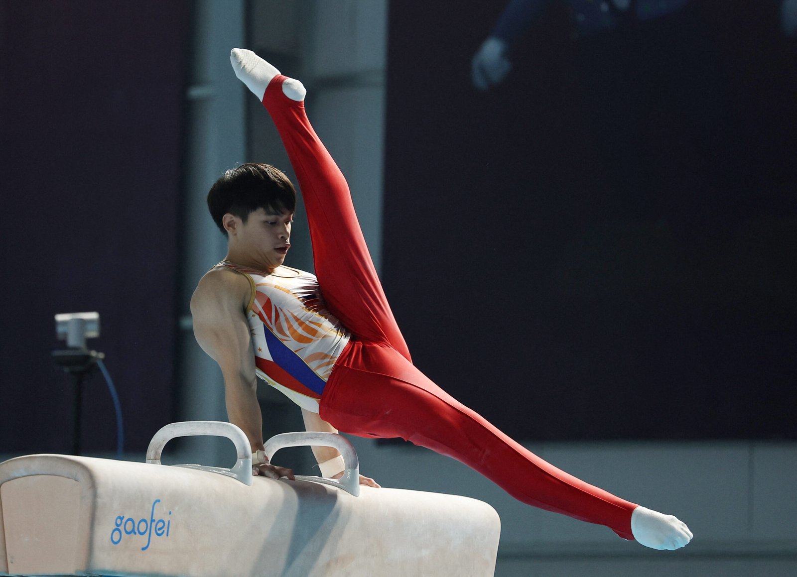 Carlos Yulo focusing on pommel horse as Paris Olympics nears
