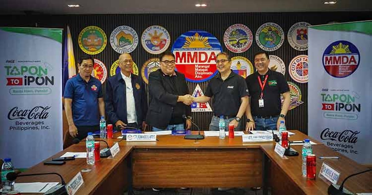 Coca Cola MMDA partner to boost PET bottle collection recycling