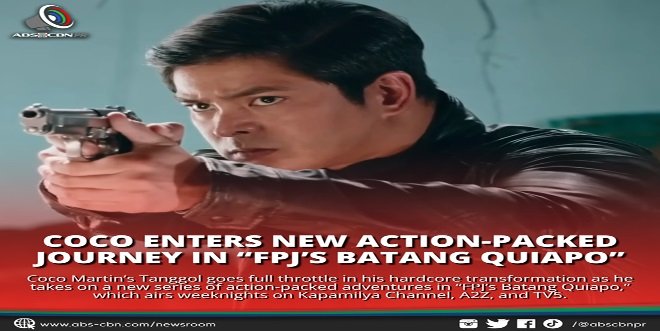 Coco Embarks on a Thrilling Adventure in “FPJ’s Batang Quiapo”