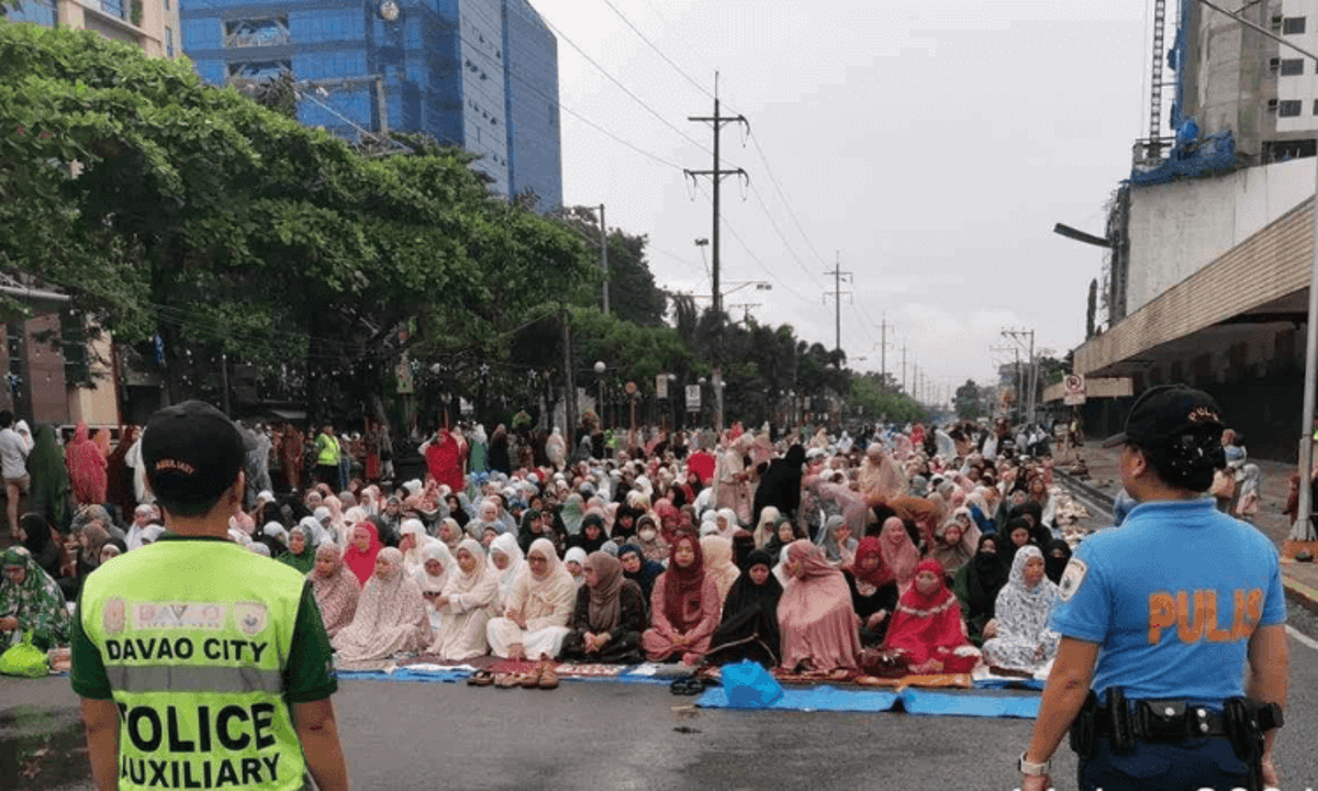 Davao Citys Eid al Adha ends peacefully