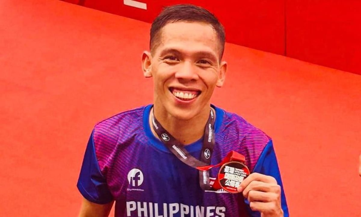 Davao standout Sonny Wagdos bags 2 bronzes in Taiwan Athletics Open 2024