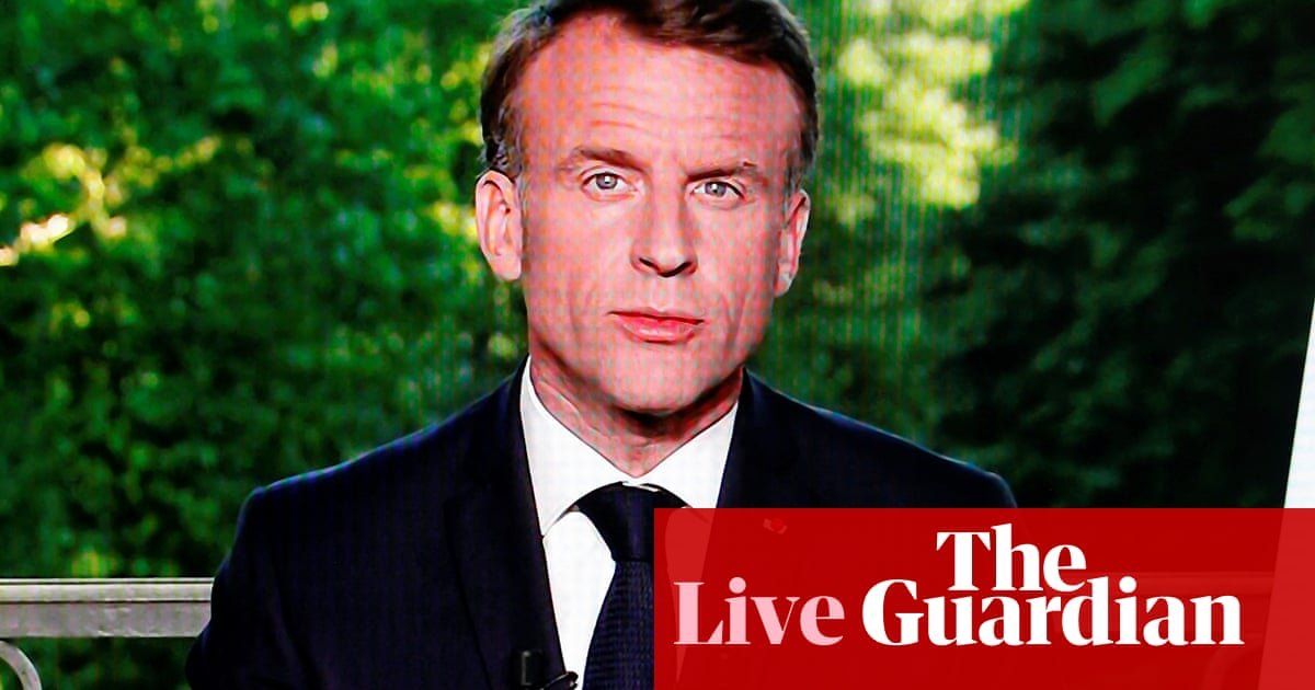 EU elections 2024 live: Macron dissolves French parliament and calls snap election as far right surges in Europe | European elections