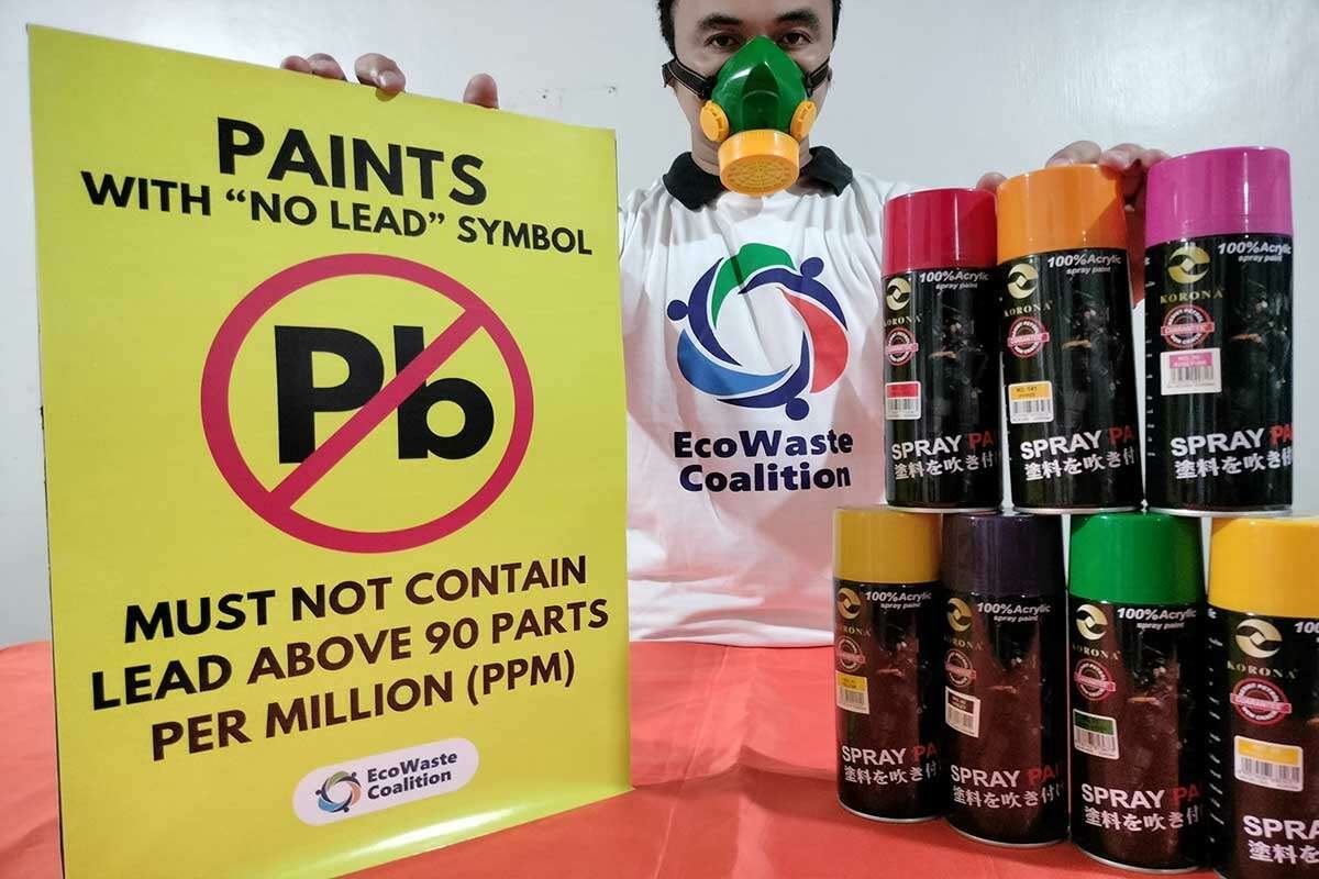 EcoWaste Coalition Finds More Mislabeled Lead-Containing “Lead-Free” Paints