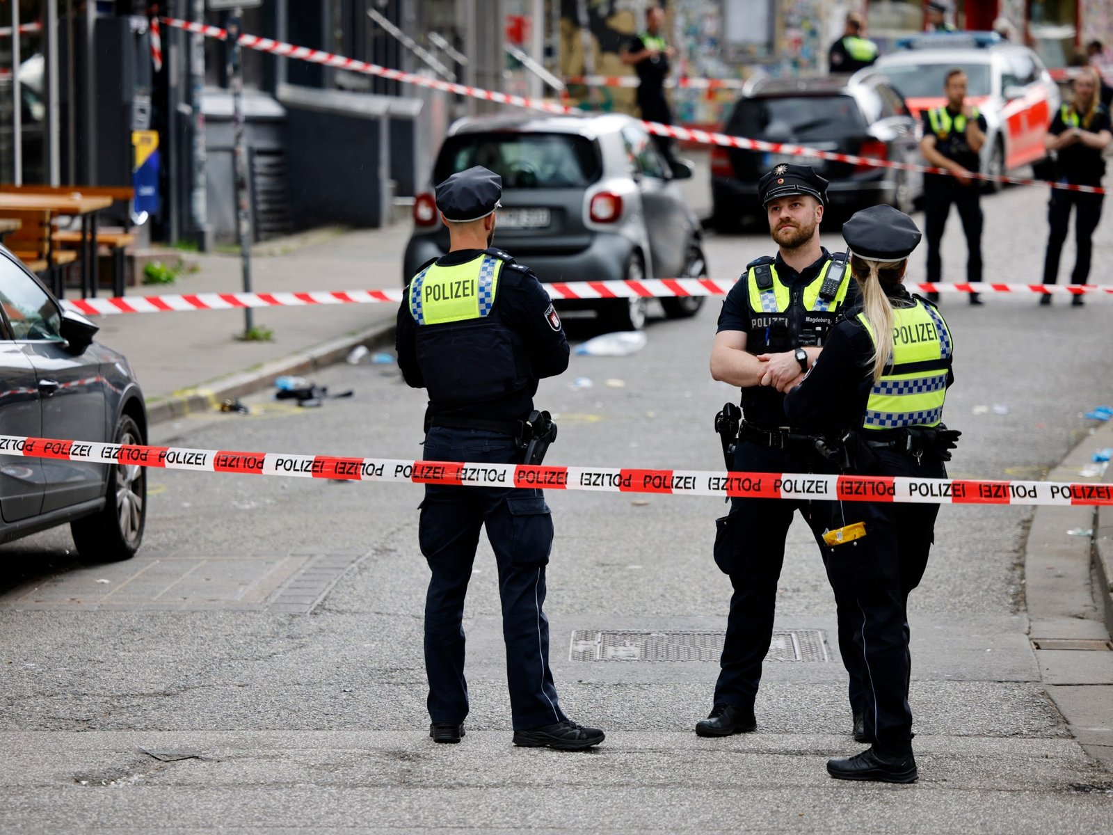 Euro 2024 Hamburg police fire shots at axe wielding person at fan parade | UEFA Euro 2024 News