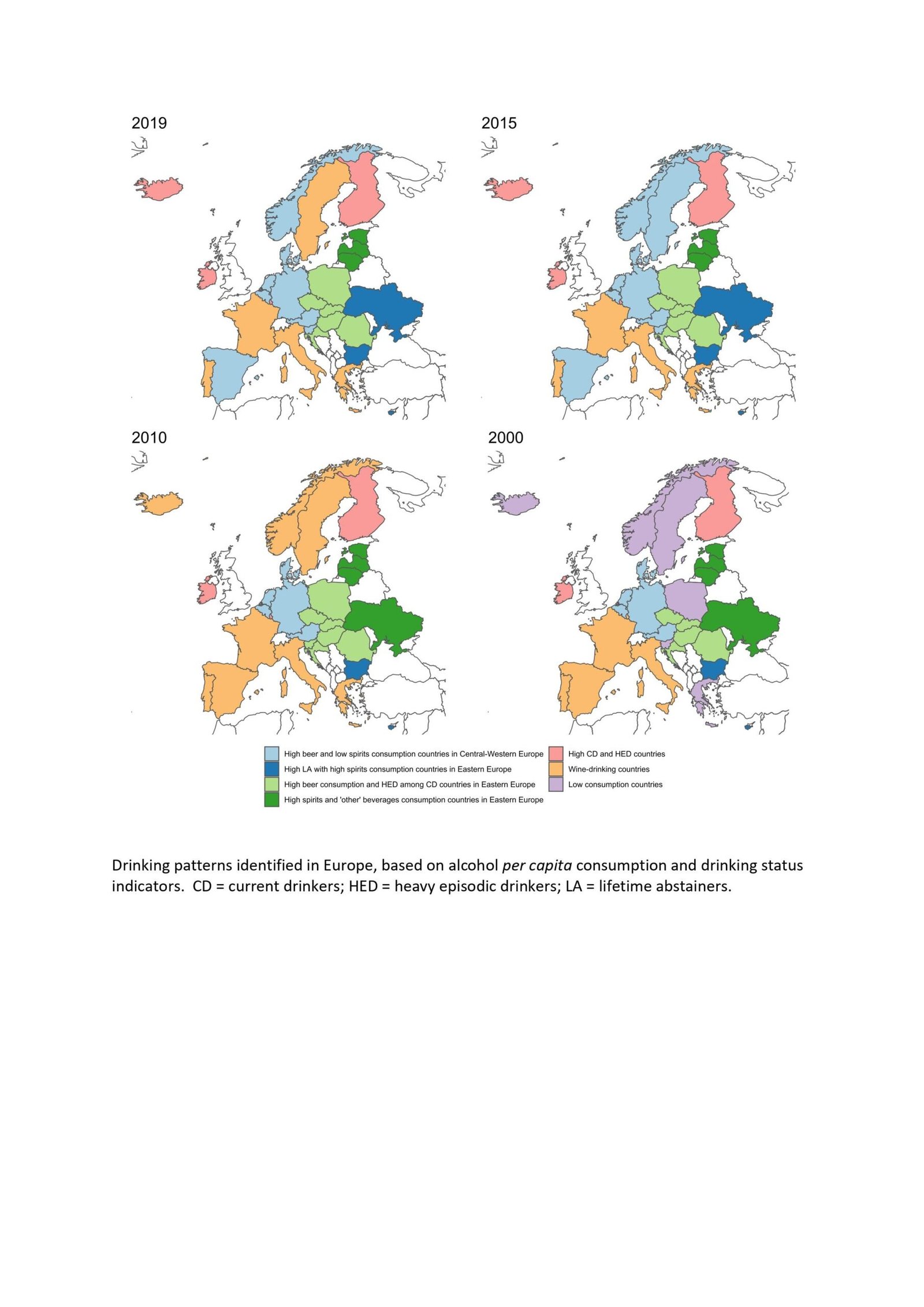 European countries differ in their drinking styles study finds