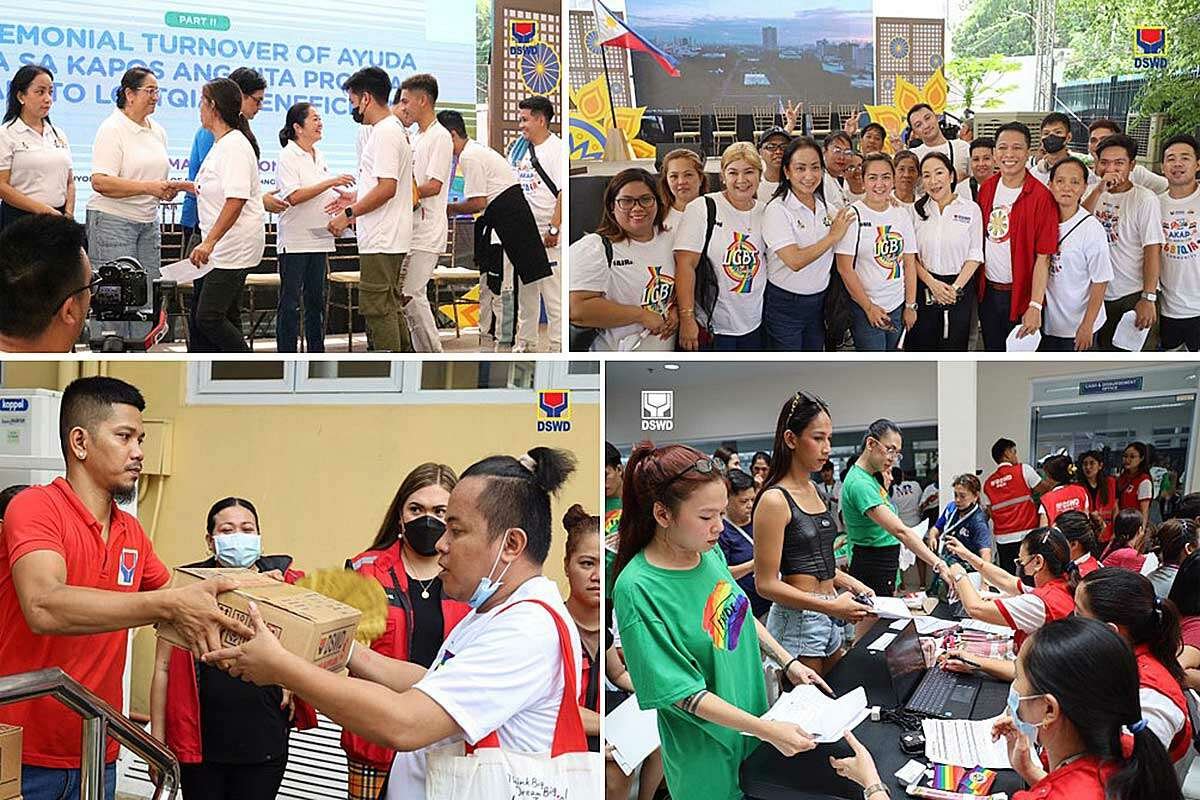 First Lady Brings DSWD’s AKAP, Other Gov’t Services To LGBTQIA+ Members