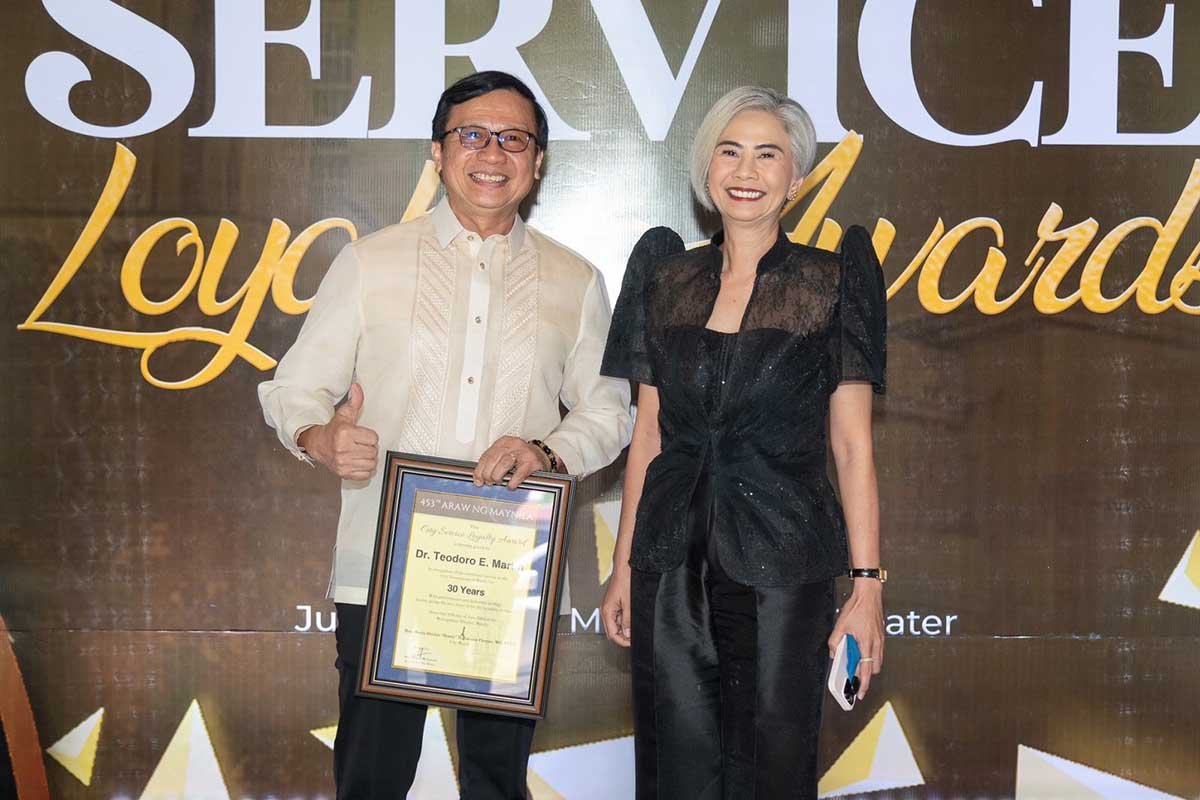 GABMC Head Dr. Ted Martin, Given Recognition For 30-year Service In Manila