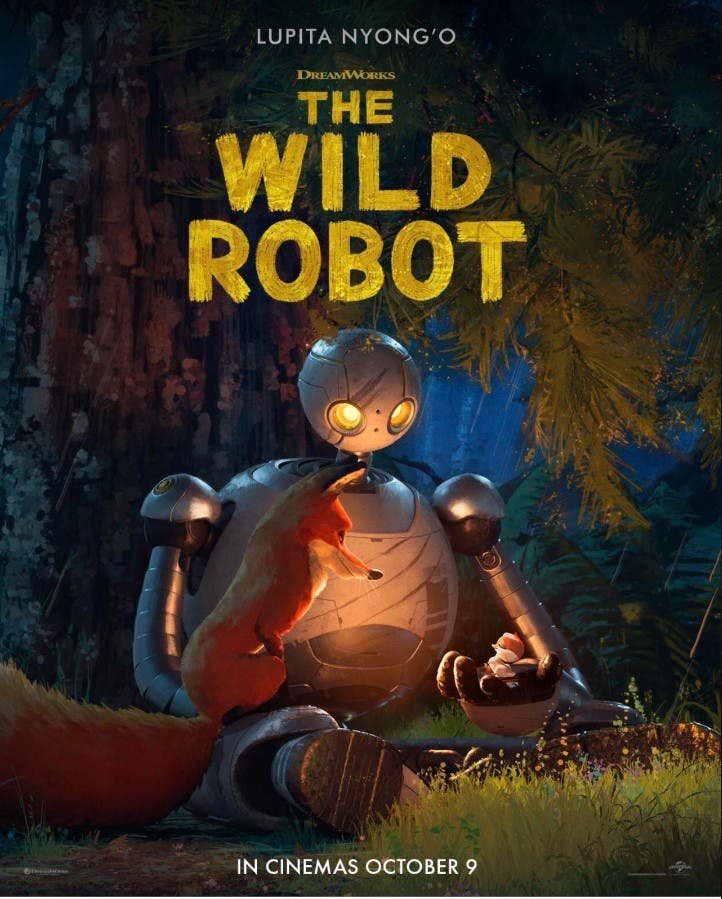 Get in Touch with Your Wild Side as DreamWorks Animation’s ‘The Wild Robot’ Reveals a New Trailer