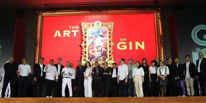 Ginebra San Miguel showcases 190 years of gin making or The Art of Gin on its World Gin Day celebration at Novotel Manila Araneta City